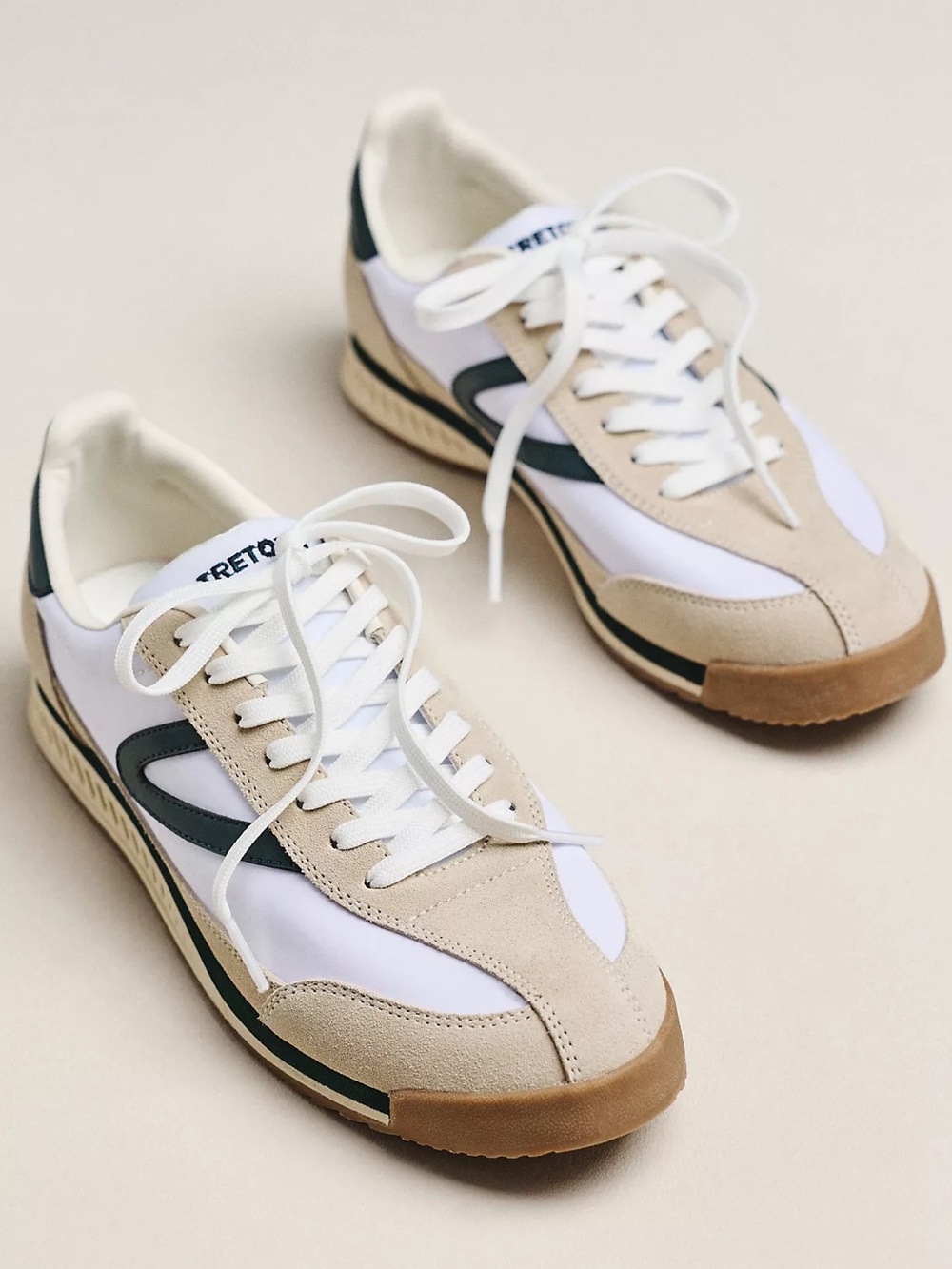 Tretorn Rawlins 2.0 Retro Green‎ Suede & Canvas Sneaker Women's Size 8
